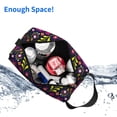 thumbnail image 2 of Honeii Colorful Mexican Print Multi-Purpose Storage Bag,Hanging Dopp Kit,Small Toiletry Bag for Traveling for Toiletries, Makeup, and Small Essentials, 2 of 7