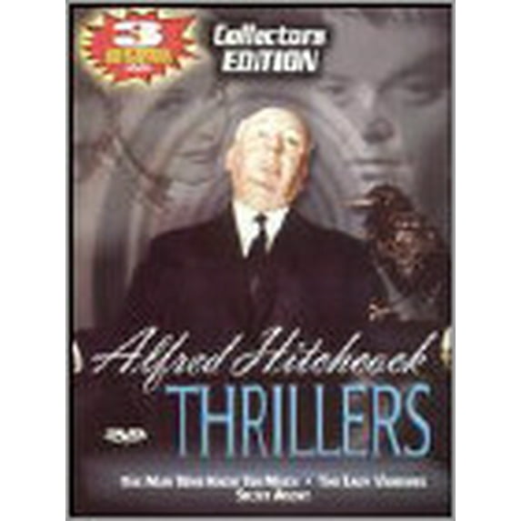 Pre-Owned Alfred Hitchcock Thrillers - The Man Who Knew Too Much/Secret Agent/The Lady Vanishes