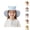 Light Blue, variant on Baby Sun Hat Wide Brim Soft Cotton Breathable UV Protection Bucket Hat Lightweight Adjustable Summer Cap Cute Daily Wear Outdoor Beach Pool Travel Essential for Boys Girls Toddler