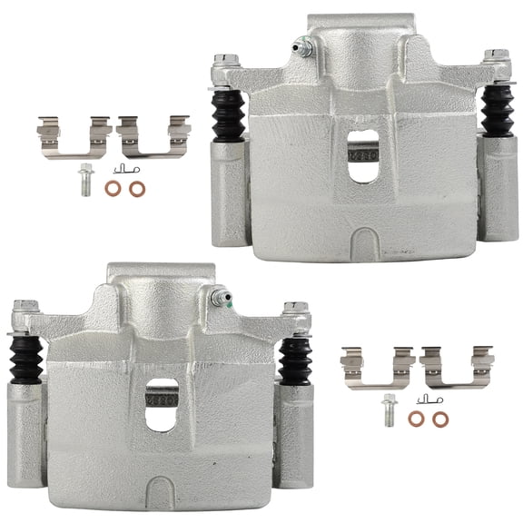 ECCPP 18B5422 18B5423 Front Left & Right Brake Caliper Assembly Fit For 2015-2016 for Chrysler for 200,2013-2016 for Dodge for Dart [2PCS]