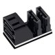 thumbnail image 4 of Adaptador SATA reemplaza accesorios Convertidor profesional Ángulo de doble puerto para SSD 90 grados, 4 of 9