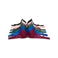 thumbnail image 5 of Angelina Wired A-Cup T-shirt Bra with Adjustable Straps (6-Pack), 5 of 7