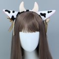 thumbnail image 4 of Juego de orejas y cola de vaca, accesorios de cosplay de vaca, vaca, 4 of 5