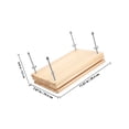 thumbnail image 2 of UPOUART Book Binding Press Tool Wooden Manual Clamp for Precise Pressure and Binding Use, 2 of 8