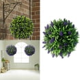 thumbnail image 4 of Bgsha Fake Plant Home Decor Artificial Lavender Topiary Ball Flower Hanging Basket, 4 of 4