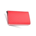 thumbnail image 2 of Sonducket Monedero de bloqueo multiusos, tamaño compacto, tarjetero, exquisito diseño Simple, ranuras autoadhesivas, suministros para hombre Carteras Rojo Sonducket AP012206-01, 2 of 6