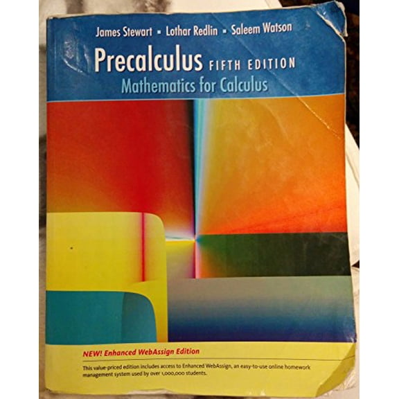 Pre-Owned Precalculus, Enhanced Webassign Edition (Available 2010 Titles Enhanced Web Assign) Paperback
