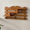 thumbnail image 4 of Fesfesfes Clearance Multi-Purpose Wall Hook Shelf Organizer Entryway Coat Rack with Key Hooks for Living Room, Bathroom, Bedroom, Kitchen Storage, 4 of 5