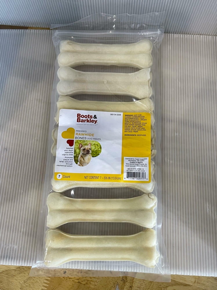 compressed rawhide chews