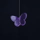 thumbnail image 4 of Carillón Viento Mariposa Creativa para El Artesanía Color Sólido Mariposa Púrpura (1) (púrpura), 4 of 9