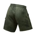 thumbnail image 6 of BRANROY Mens Cargo Shorts Multi‑Pockets - Stretch Comfy Loose Fit Shorts, Suitable for Hiking Shorts, Beach Shorts, and Casual Sport Shorts with Adjustable Drawstring,Army Green,M, 6 of 8