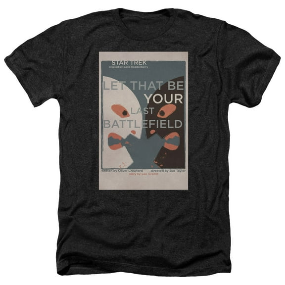 Star Trek - Tos Episode 70 - Heather Short Sleeve Shirt - Large