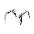 thumbnail image 2 of jiaping 2x Handlebar Wind Deflector Universal Wind Motorbike Hand Protector Clear and, 2 of 9