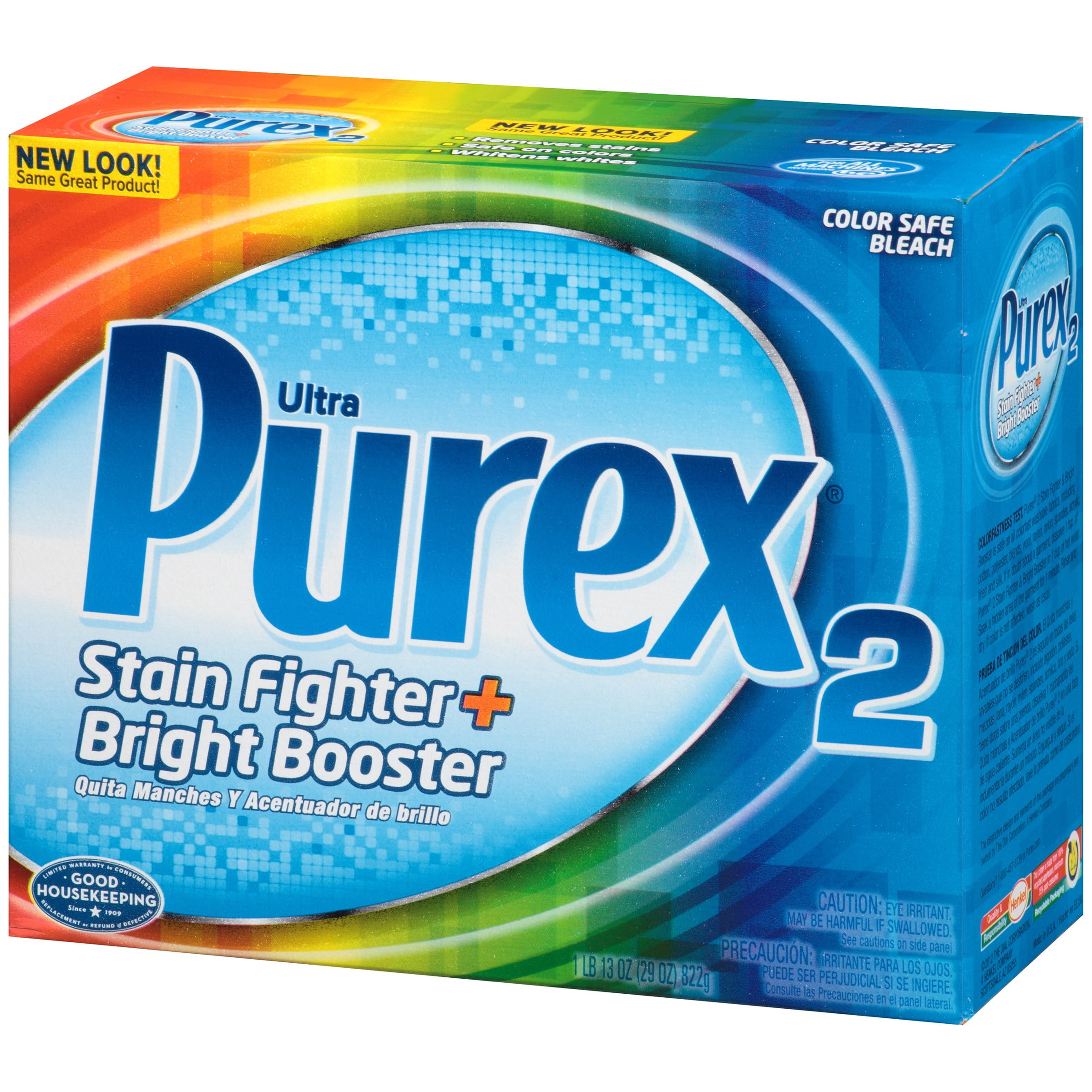 Purex2 Liquid Laundry Color Safe Bleach, Stain Fighter And Bright