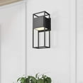 thumbnail image 7 of Nuvo Lighting Supreme 18W LED Large Wall Lantern Matte Black Finish, 7 of 7