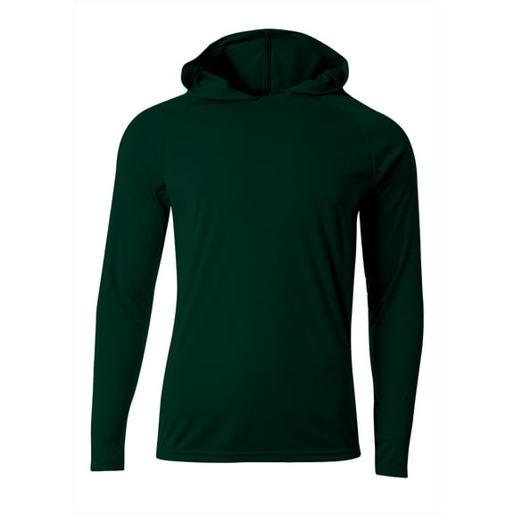 A4 Long Sleeve Hooded Tee