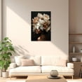 thumbnail image 4 of ZHONGYUTONG African American Canvas Black Woman Wall Art Flower Head Pictures Abstract Black Girl Painting for Bedroom Decor Framed (12.00" x 18.00"), 4 of 5