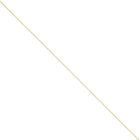 14kt Yellow Gold 0.65mm Diamond-Cut Spiga Pendant