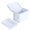thumbnail image 1 of Organizador de Caja de Medicina Mental Portátil, Caja de Almacenamiento de Medicamentos, 2 Capas de Ahorro de Espacio para Farmacia de Salida Familiar, 1 of 7