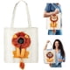 thumbnail image 1 of Bolsa transportadora para gatos, bolsa transportadora de lona portátil para gatos, bolsa de hombro para mascotas de lona con forma de león, bolsa de transporte para animales pequeños y gatos, 1 of 5