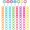 Rainbow Color, variant on 80 Pcs Key Labels Key Color Covers Caps Tags Covers Set Plastic Keys Identifier Rings Toppers for Tags Organization House, 2 Styles(Classic Color)