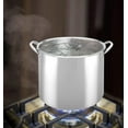 thumbnail image 2 of Bene Casa Stainless Steel Stock Pot 8.38 in. 8 qt Silver, 2 of 6