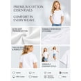 thumbnail image 4 of Girls Graphic Tees Horse Lover Equestrian Floral Portrait Short Sleeve Kids T-Shirt, 100% Cotton Soft Casual Tops for Children, 4 of 5