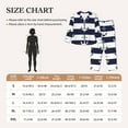 thumbnail image 6 of Disketp Pajamas Set Long Sleeve Sleepwear Womens Button Down Nightwear Pj Sets-Anchors, 6 of 9