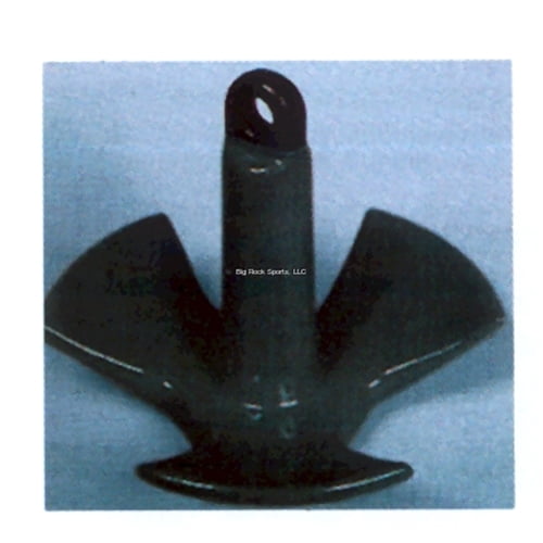 Roloff River Anchor 30Lb Coated Blk