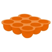 Kushies Silitray Silicone Freezer Tray Carrot