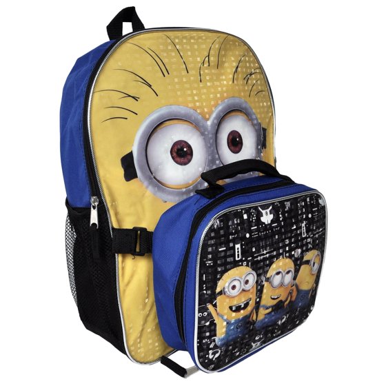 Despicable Me Minions Kids Backpack & Lunch bag 2Pcs