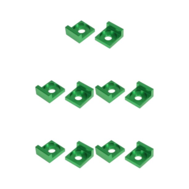 Scienceny 2pieces And Direct For Trail Bike Alloy Tensioner Block A Available Chain 2pcs Variety For Quad Trail Dirt Alloy Type2 NO2