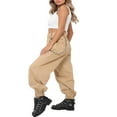 thumbnail image 4 of Pantalon Cargo Utilitaire pour Femmes, Travail, Randonnée, Armée, Militaire, Multi-Poches, Combat, 4 of 4