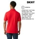 thumbnail image 5 of Polo DKNY de algodón suave para hombre, de secado rápido, rojo, 5 of 7