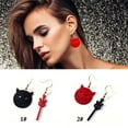 thumbnail image 3 of Halloween Earrings Fashion Decorative 2 Pairs Devil Charm Earrings Drop Earrings, 3 of 10