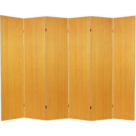 Oriental Furniture 6 Ft Tall Frameless Bamboo Room Divider