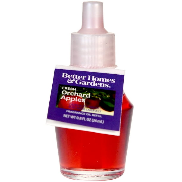 Fresh Orchard Apples Fragrance Oil Refill, Better Homes & Gardens, 24