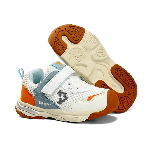 Kids Mesh Sneakers Boys Girls Casual Shoes Unisex-Child Lightweight Breathable Athletic Running Tennis Walking School Shoes