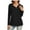 Black, variant on BLCHUNen Womens Sweatshirts 1/4 Zip up Hooded Pullover Casual Fall Workout Active Running Sports Long Sleeve Tops