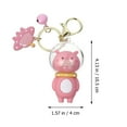 thumbnail image 2 of FESTFENDS 1Ud Llavero Colgante Animal Espacial De Metal Y Silicona Para De, 2 of 8