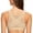 Almond, variant on MELENECA Female Front Closure Wirefree Posture Bra for Women Black 34B