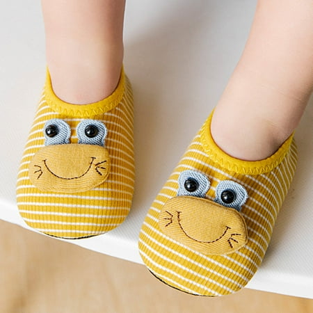 

Cathalem Size 1 Girls Shoes Boys Girls Animal Prints Cartoon Socks Toddler The Floor Socks Barefoot Girl Toddler Size 6 Yellow 12 Months