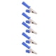 thumbnail image 5 of 10PCS Abrazaderas de prueba Pinzas de cocodrilo aisladas de latón con enchufe de 4 mm Apertura de 10 mm 20 A J.60046 Azul, 5 of 9