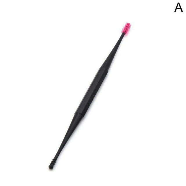 DualHead Silicone Earwax Remover with Cleaning Brush Effective Ear Pi Prof
