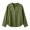 Army Green, variant on Tnhcen Women's V Neck Henley Shirt Long Sleeve Loose Fit Blouse Cotton Linen Blend Spring Autumn Casual Solid Color Top Minimalist Going Out Daily Wear