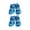 A, variant on Pet Sandals, 1.73x2.03in Waterproof Anti Slip Sole for Small Dog Outdoor Walking Paw Protection, Blue