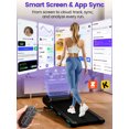 thumbnail image 6 of Chiccushion Auto Incline Treadmill, 3.5hp, 450 lbs, 0.6-6.8 mph Speed, 12 Percent Incline,Remote Control, Led Display & App Connect for Home Use, 6 of 8