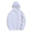 thumbnail image 3 of Cozy Winter Hoodie with Snowman Design Unisex Warm Pullover for Holiday Season Festive Christmas Sweatshirt, 3 of 3