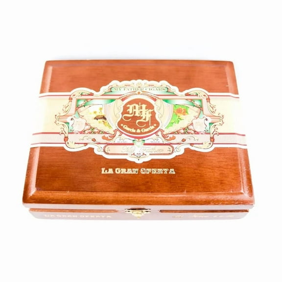 My Father Cigars Toro La Gran Oferta Empty Wood Cigar Box 8.75" x 7" x 2"