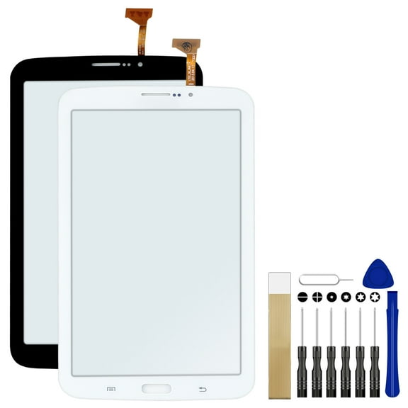 For Samsung Galaxy Tab 3 7.0" SM-T215 Replacement Front Touch Screen Digitizer Outer Glass Lens Tool Black